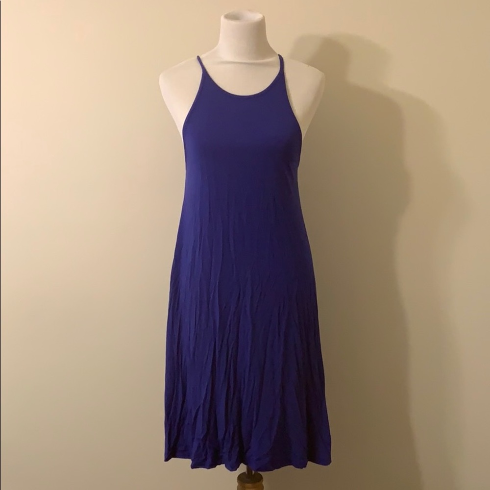 Blue sun dress